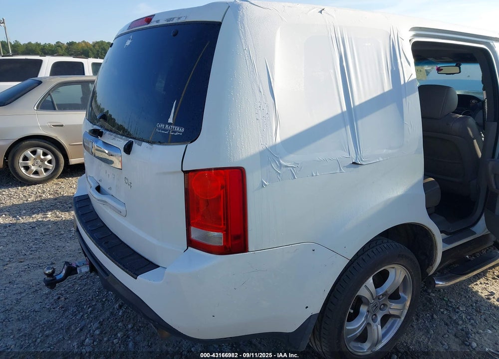2012 HONDA PILOT VIN: 5FNYF3H52CB041061