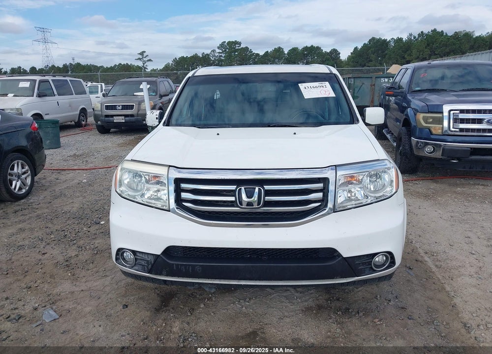 2012 HONDA PILOT VIN: 5FNYF3H52CB041061