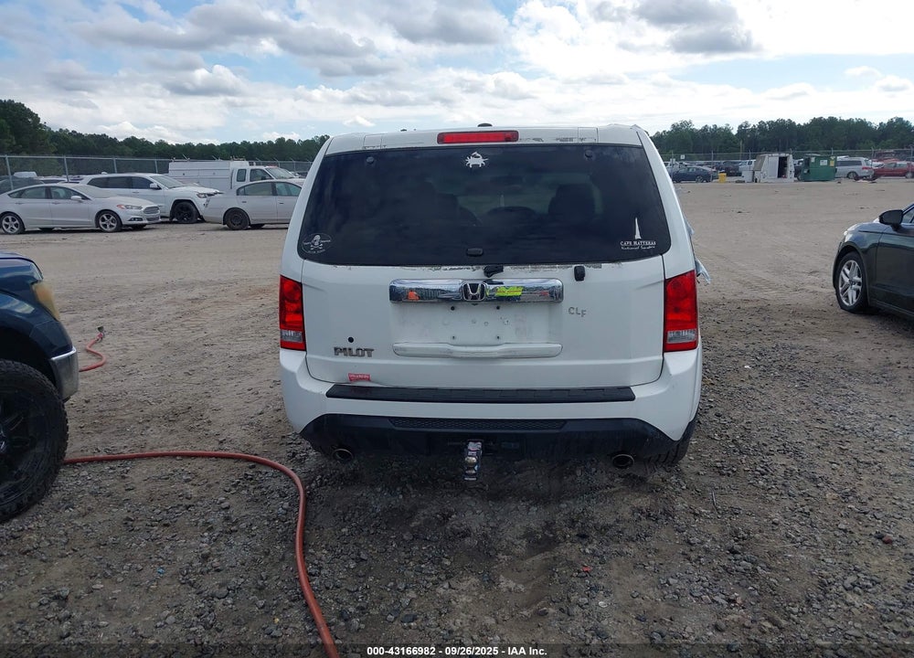2012 HONDA PILOT VIN: 5FNYF3H52CB041061
