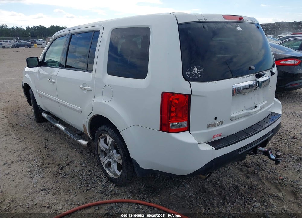 2012 HONDA PILOT VIN: 5FNYF3H52CB041061