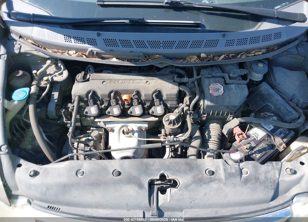 2008 HONDA CIVIC LX VIN: 2HGFA16588H324919