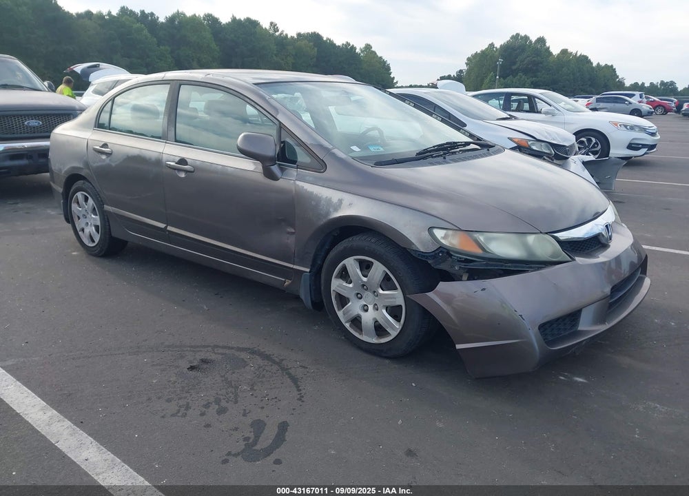 2010 HONDA CIVIC LX VIN: 2HGFA1F56AH518550