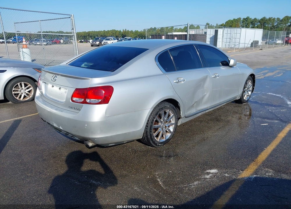 2006 LEXUS GS 300 VIN: JTHBH96S665011576