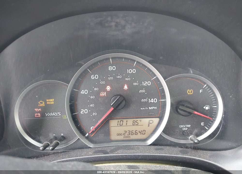 2012 TOYOTA YARIS VIN: JTDKTUD39CD524241
