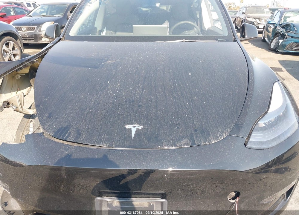 2023 TESLA MODEL Y VIN: 7SAYGAEE9PF851348