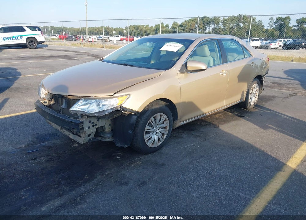 2012 TOYOTA CAMRY LE VIN: 4T4BF1FKXCR200940