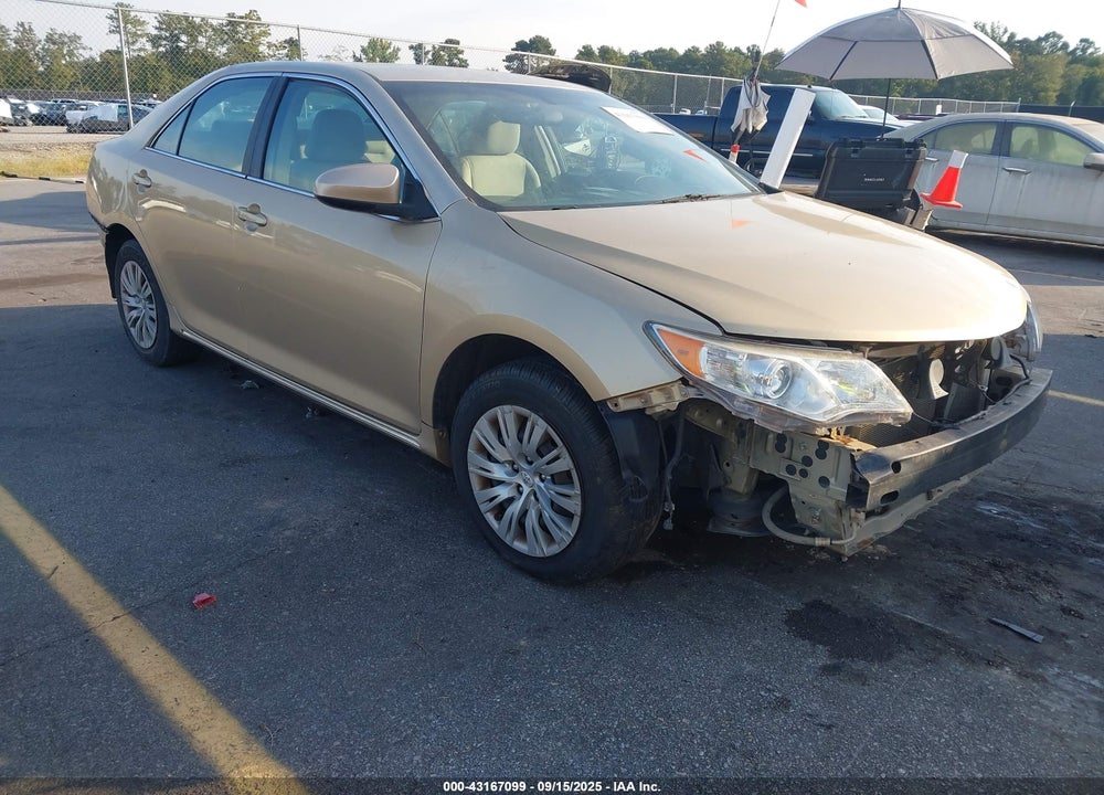 2012 TOYOTA CAMRY LE VIN: 4T4BF1FKXCR200940
