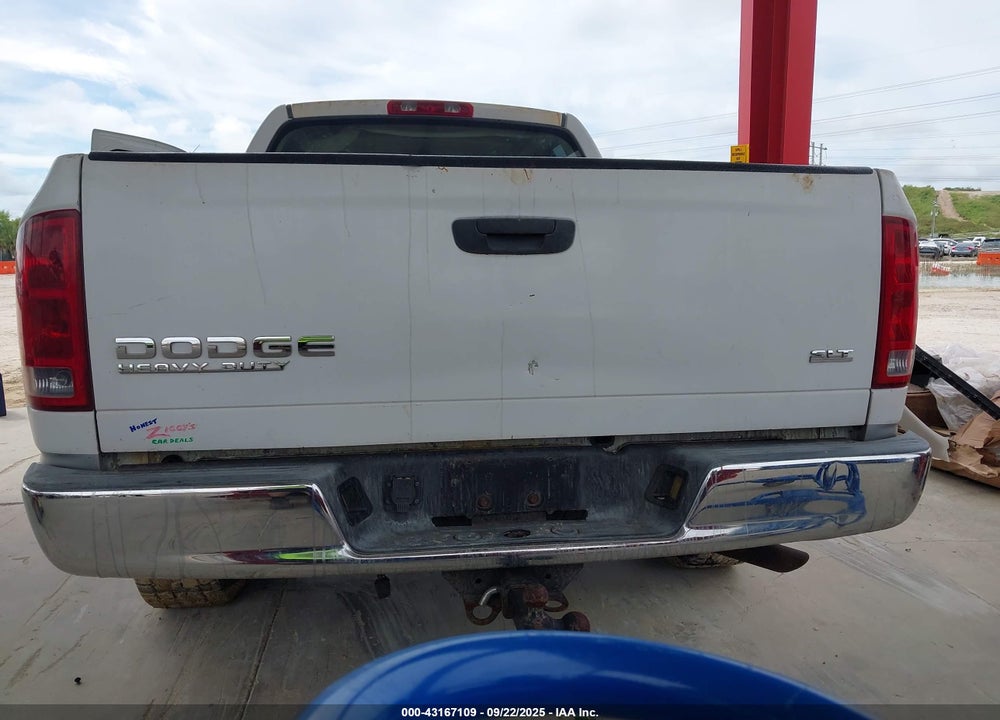 2004 DODGE RAM 2500 SLT/LARAMIE VIN: 3D7KA28DX4G173895