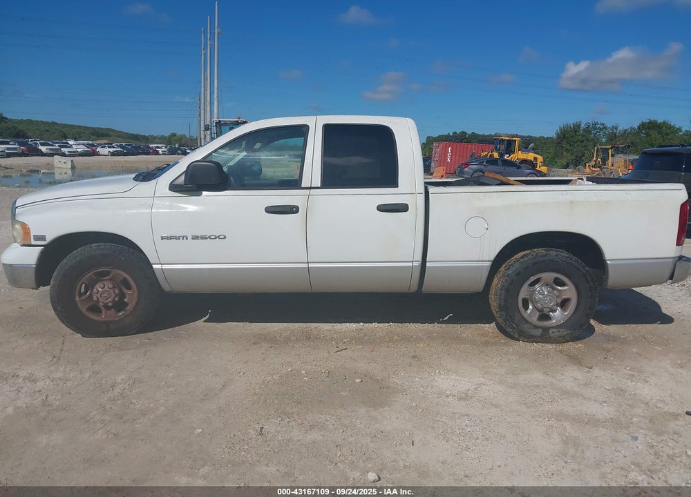 2004 DODGE RAM 2500 SLT/LARAMIE VIN: 3D7KA28DX4G173895