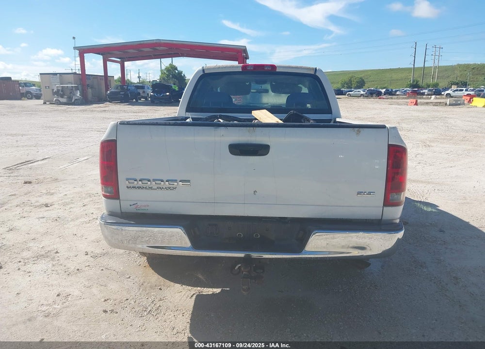 2004 DODGE RAM 2500 SLT/LARAMIE VIN: 3D7KA28DX4G173895