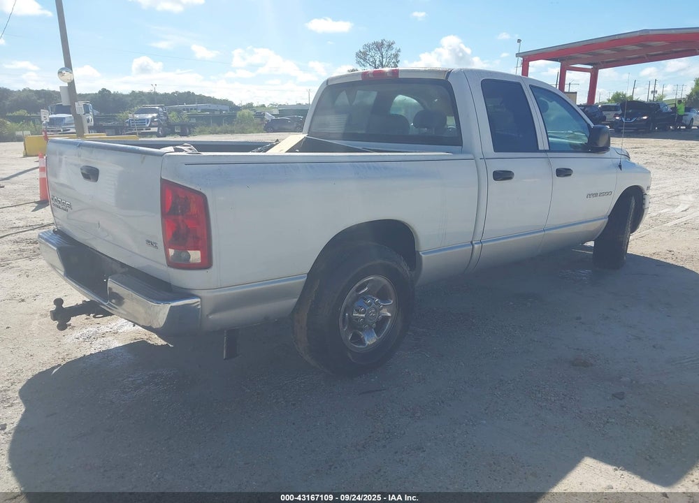 2004 DODGE RAM 2500 SLT/LARAMIE VIN: 3D7KA28DX4G173895