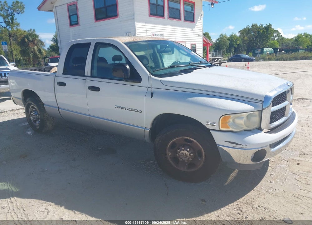 2004 DODGE RAM 2500 SLT/LARAMIE VIN: 3D7KA28DX4G173895