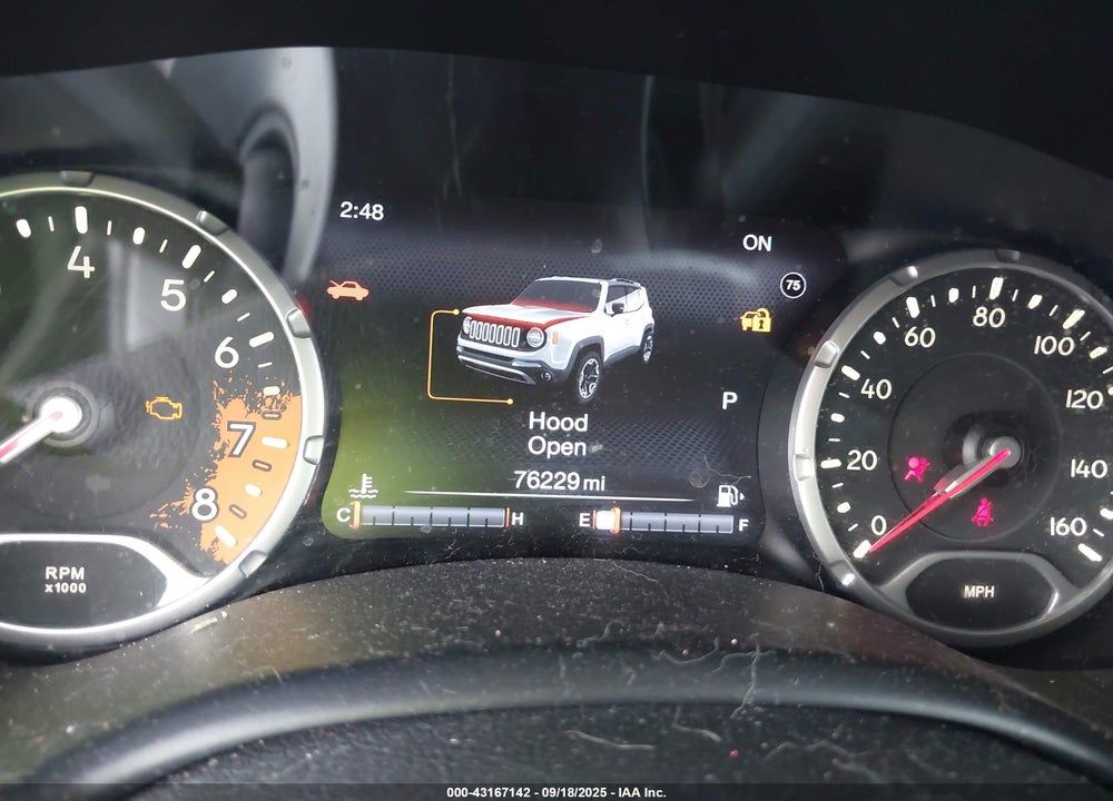 2016 JEEP RENEGADE VIN: ZACCJBCT4GPE36253