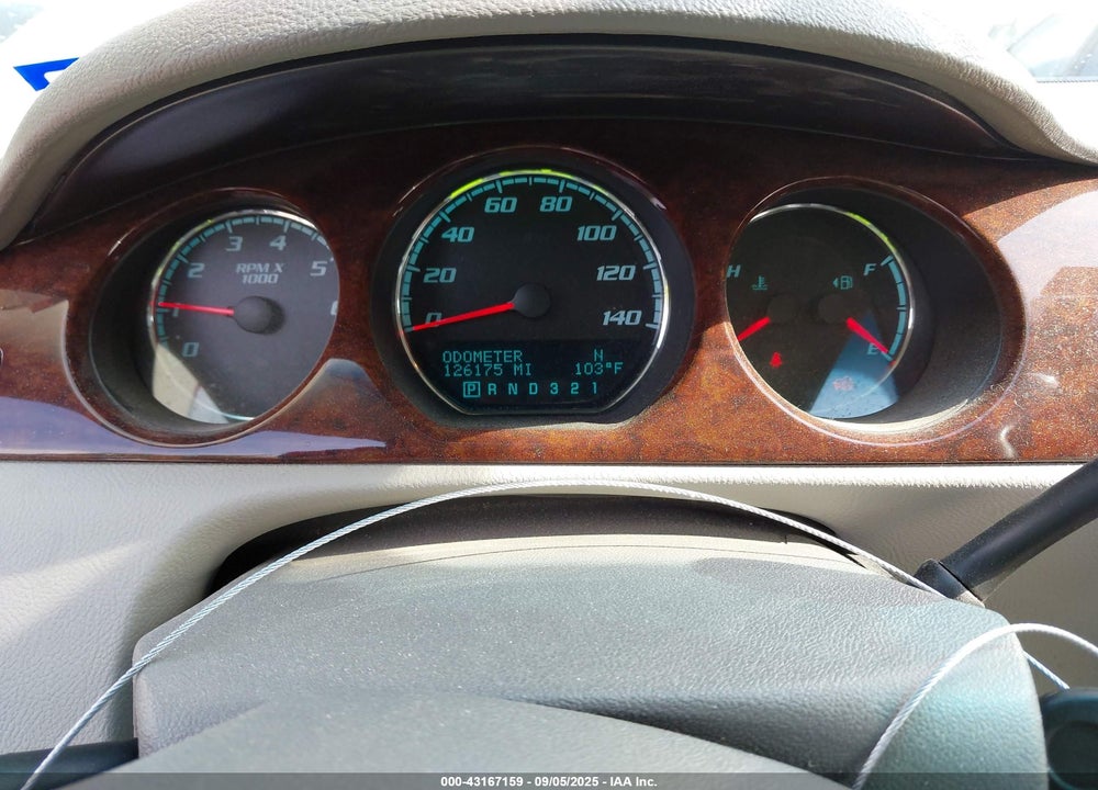 2011 BUICK LUCERNE CXL VIN: 1G4HC5EM7BU121795