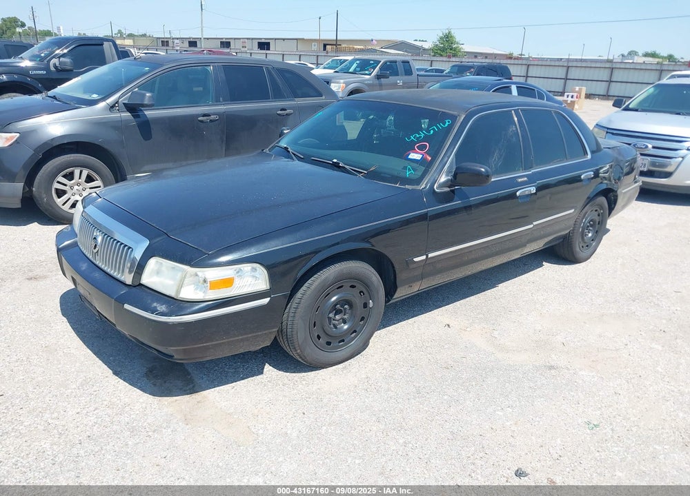 2007 MERCURY GRAND MARQUIS GS VIN: 2MEFM74V37X628948