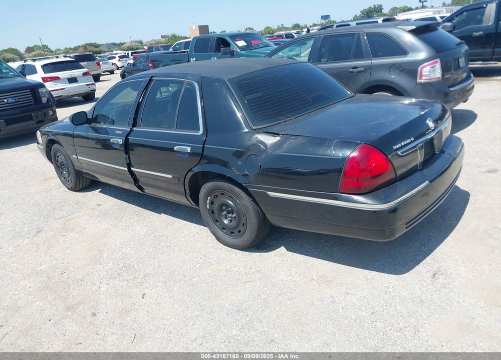 2007 MERCURY GRAND MARQUIS GS VIN: 2MEFM74V37X628948