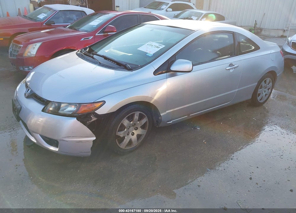 2007 HONDA CIVIC LX VIN: 2HGFG12687H545528
