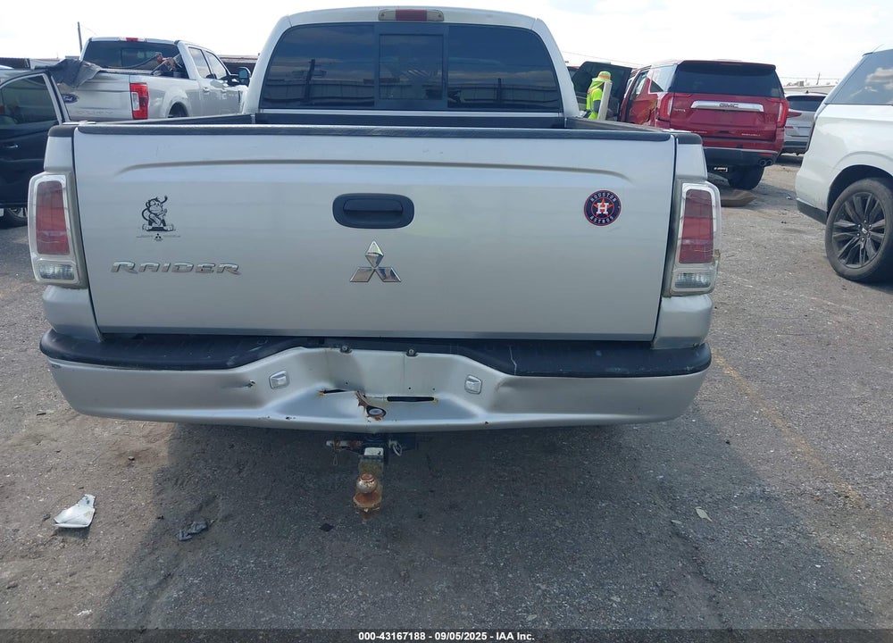 2008 MITSUBISHI RAIDER LS VIN: 1Z7HC28K68S588437