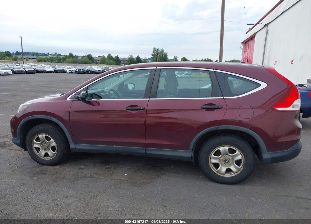 2014 HONDA CR-V LX VIN: 5J6RM4H3XEL097886