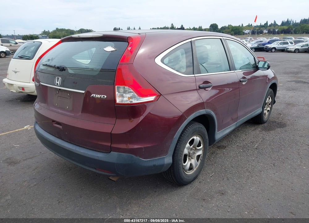 2014 HONDA CR-V LX VIN: 5J6RM4H3XEL097886