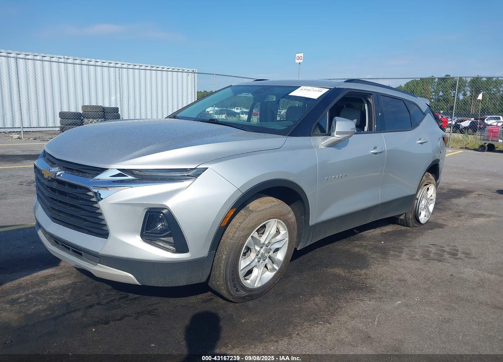 2022 CHEVROLET BLAZER VIN: 3GNKBHR46NS162651