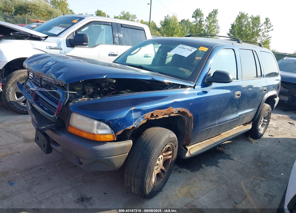 2003 DODGE DURANGO SPORT/SXT VIN: 1D8HS38N23F526602