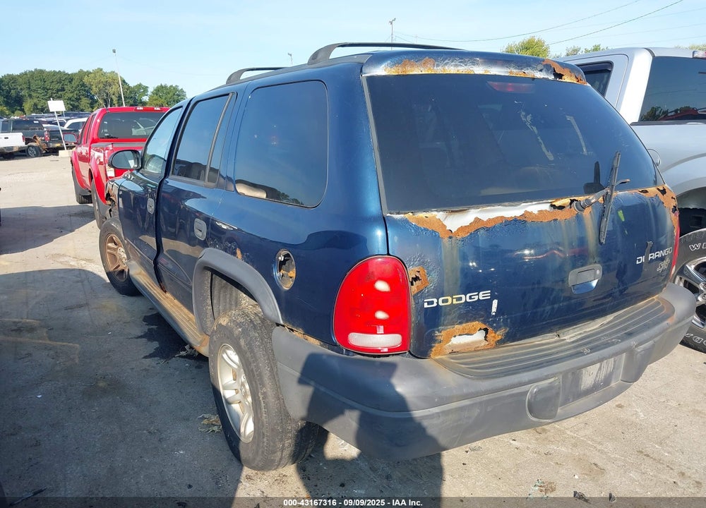 2003 DODGE DURANGO SPORT/SXT VIN: 1D8HS38N23F526602