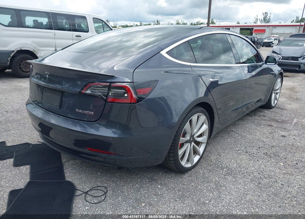 2019 TESLA MODEL 3 LONG RANGE/PERFORMANCE VIN: 5YJ3E1EB5KF213996