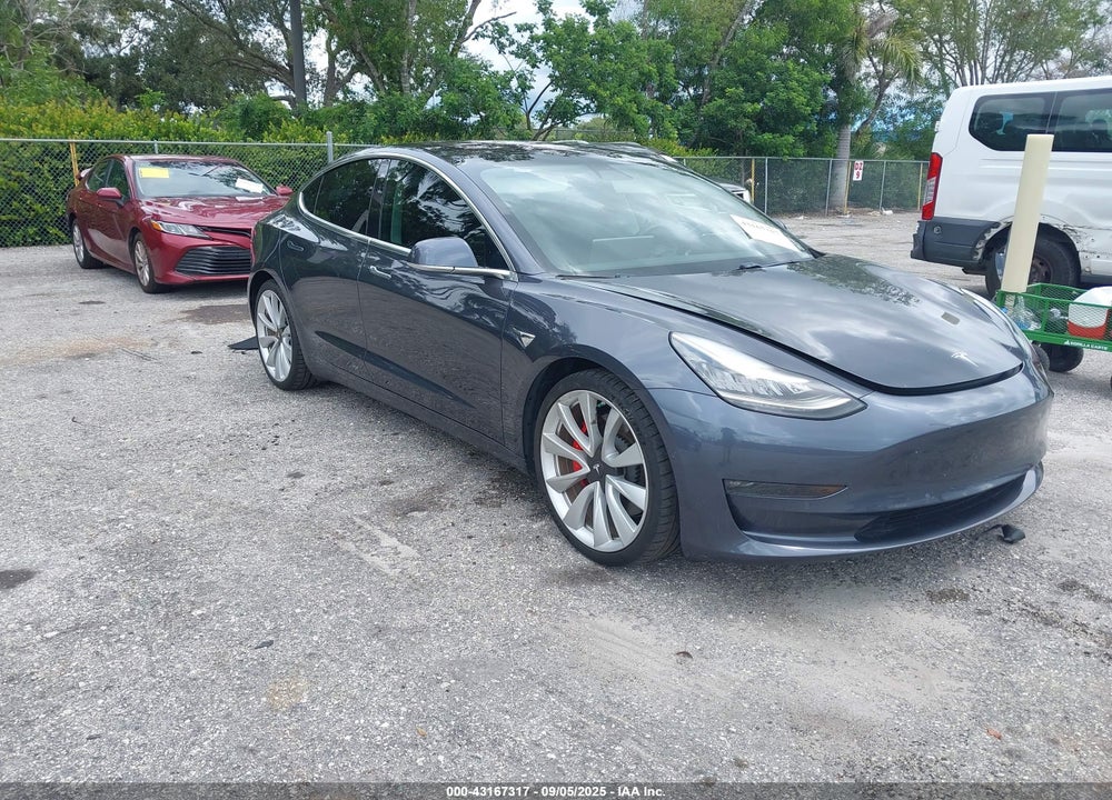 2019 TESLA MODEL 3 LONG RANGE/PERFORMANCE VIN: 5YJ3E1EB5KF213996