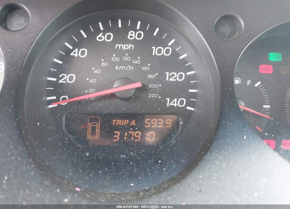 2001 ACURA MDX VIN: 2HNYD18831H520191