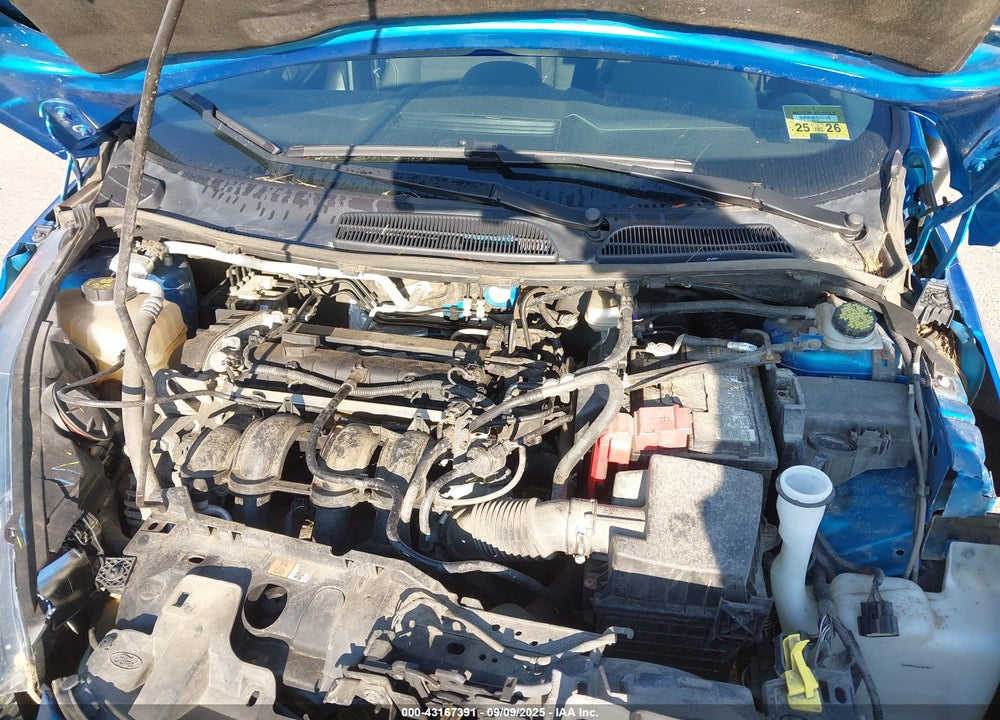 2017 FORD FIESTA VIN: 3FADP4EJ3HM144193