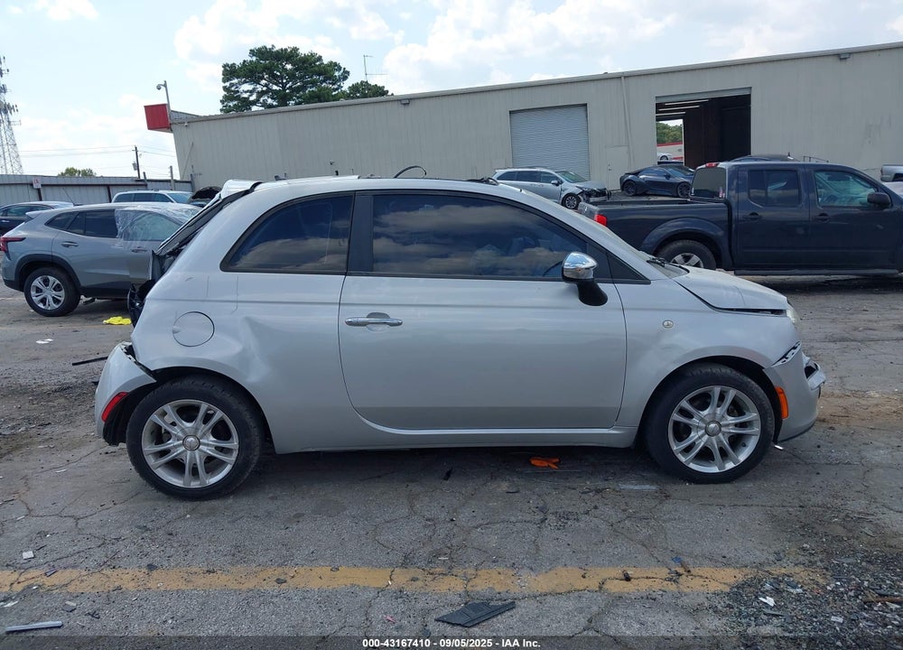 2012 FIAT 500 VIN: 3C3CFFAR8CT120586