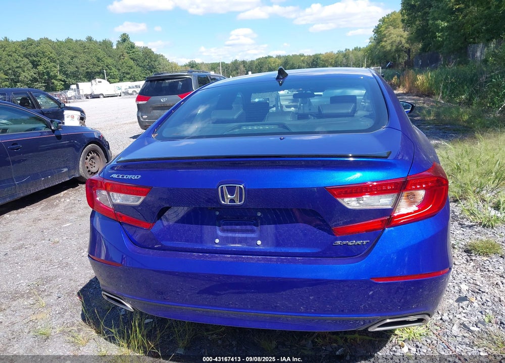 2022 HONDA ACCORD SPORT VIN: 1HGCV1F30NA031015