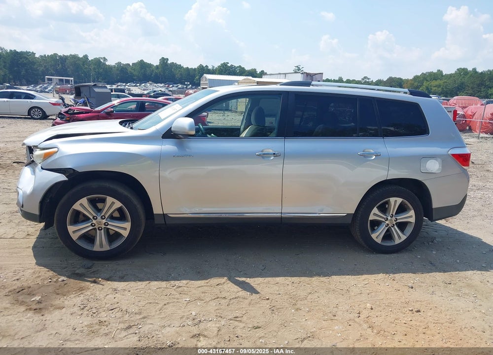 2012 TOYOTA HIGHLANDER VIN: 5TDYK3EHXCS076839