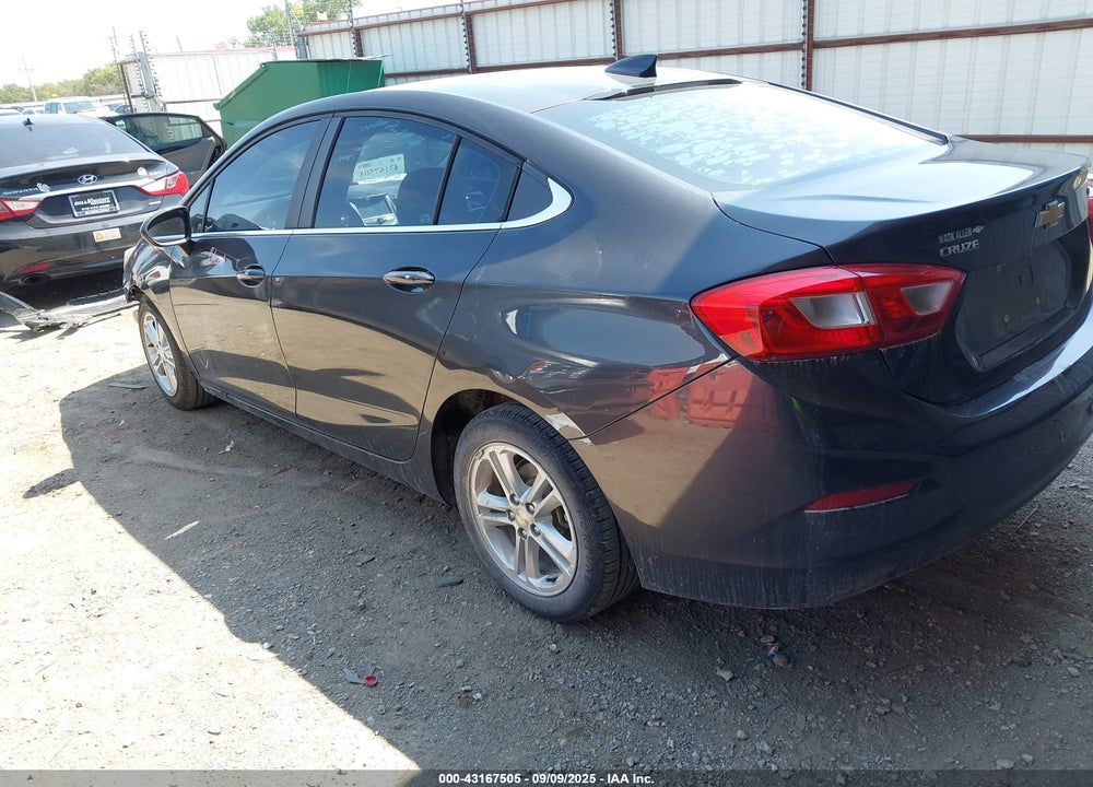2017 CHEVROLET CRUZE LT AUTO VIN: 1G1BE5SM4H7256984
