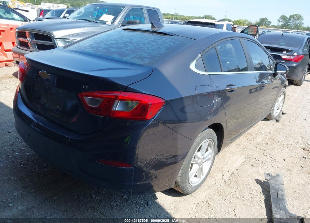 2017 CHEVROLET CRUZE LT AUTO VIN: 1G1BE5SM4H7256984
