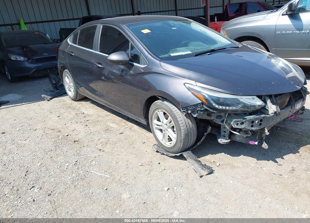 2017 CHEVROLET CRUZE LT AUTO VIN: 1G1BE5SM4H7256984