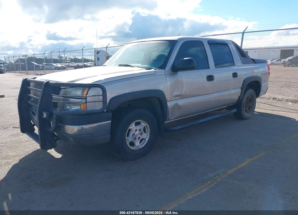 2004 CHEVROLET AVALANCHE 1500 VIN: 3GNEK12T34G327112