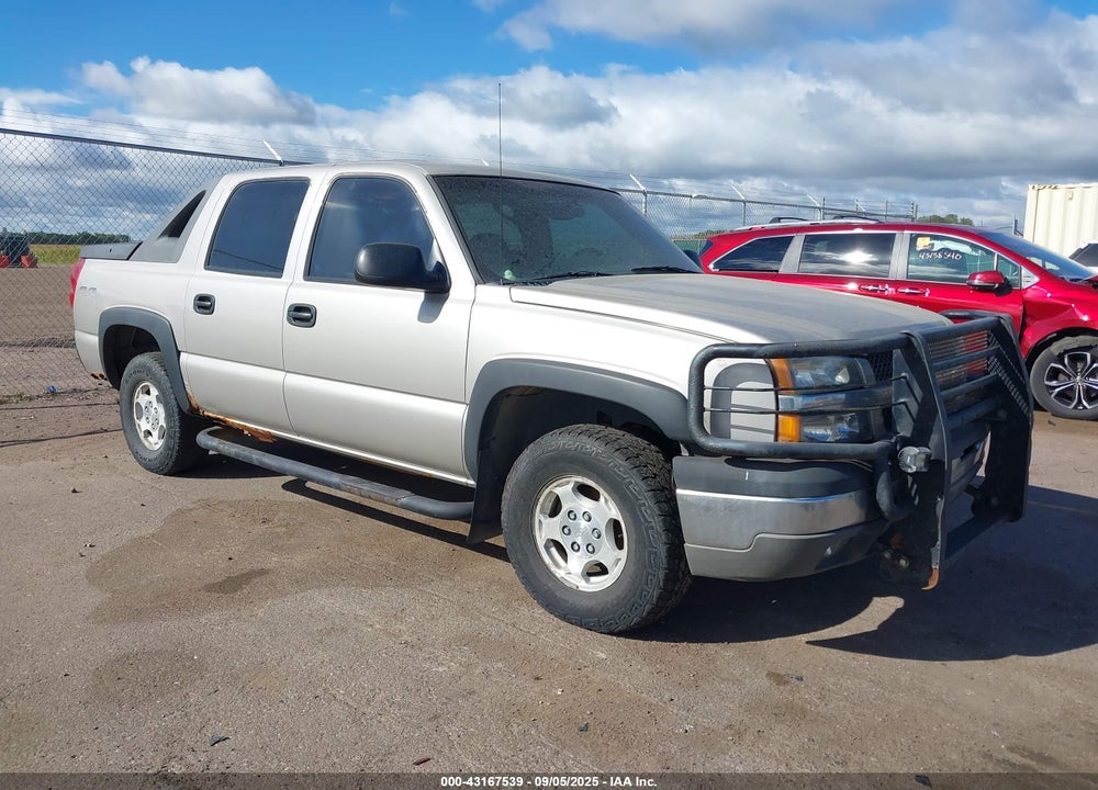 2004 CHEVROLET AVALANCHE 1500 VIN: 3GNEK12T34G327112