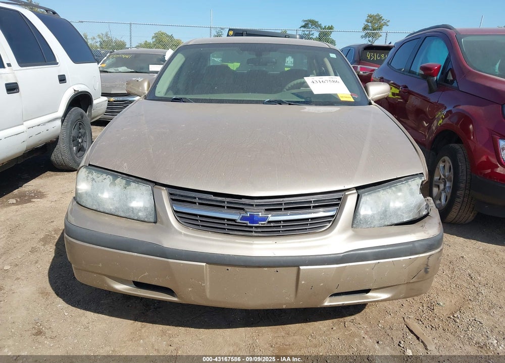 2004 CHEVROLET IMPALA VIN: 2G1WF55E749197635