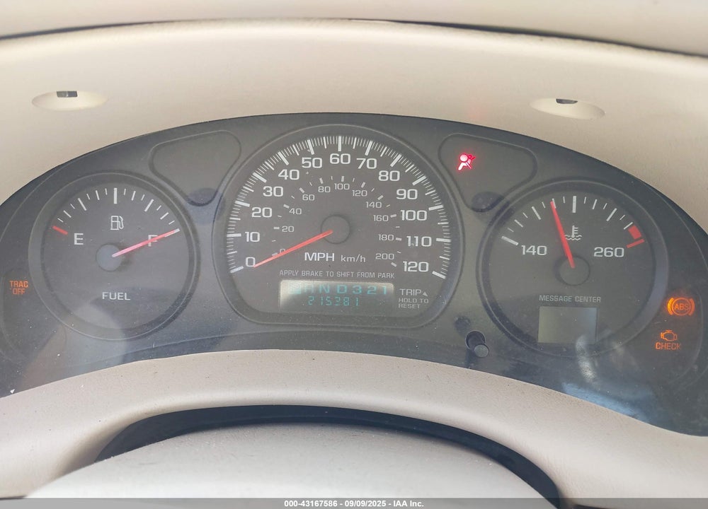 2004 CHEVROLET IMPALA VIN: 2G1WF55E749197635
