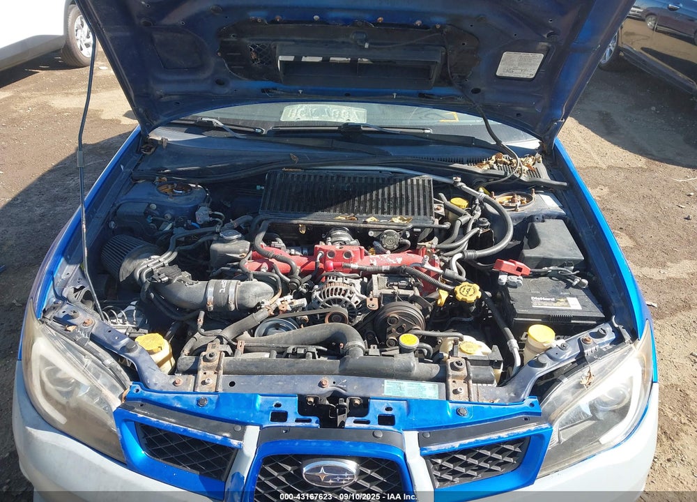2006 SUBARU IMPREZA WRX STI VIN: JF1GD70636L500697