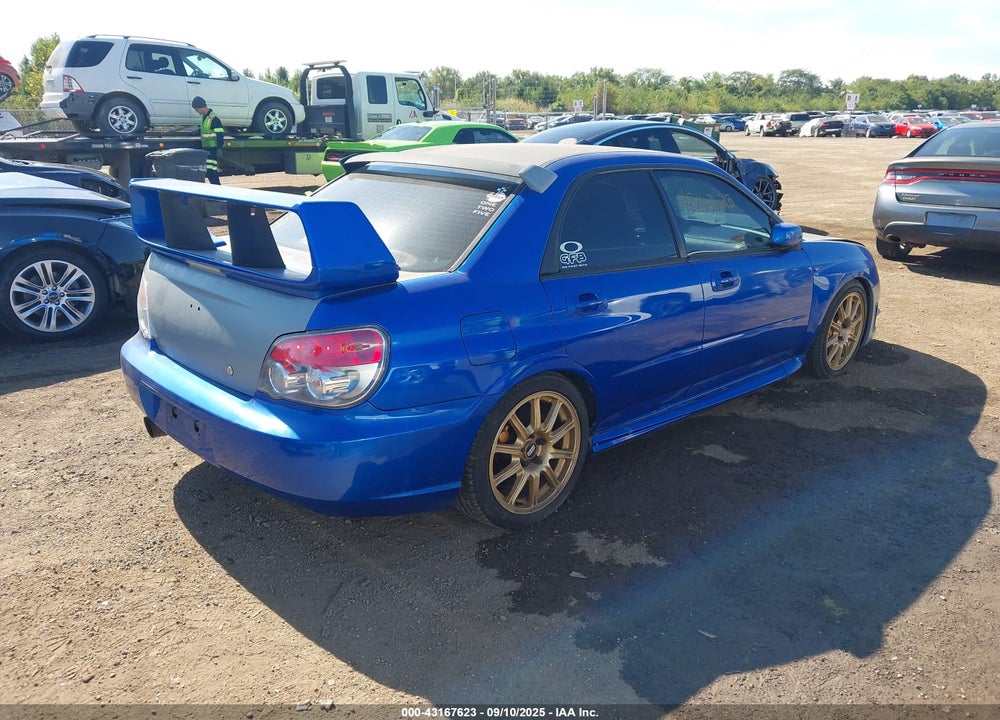 2006 SUBARU IMPREZA WRX STI VIN: JF1GD70636L500697