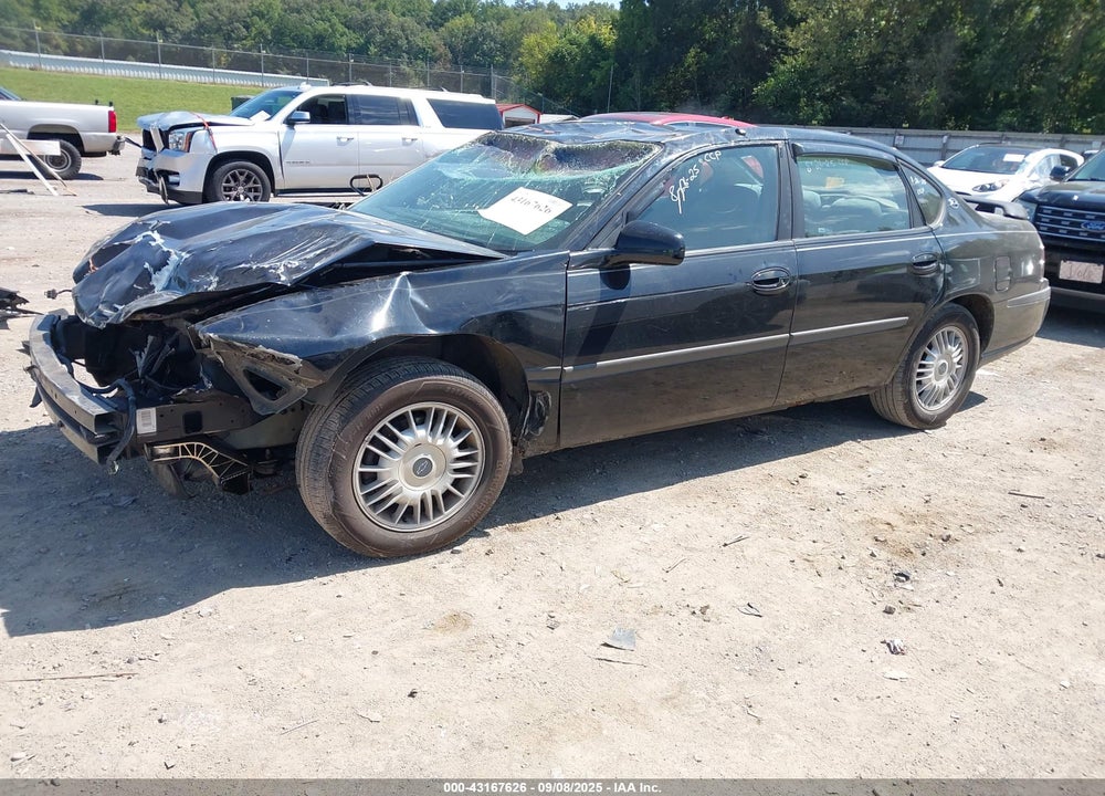 2000 CHEVROLET IMPALA VIN: 2G1WF55K9Y9187720
