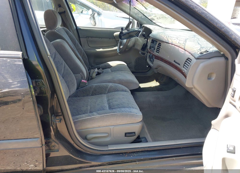 2000 CHEVROLET IMPALA VIN: 2G1WF55K9Y9187720