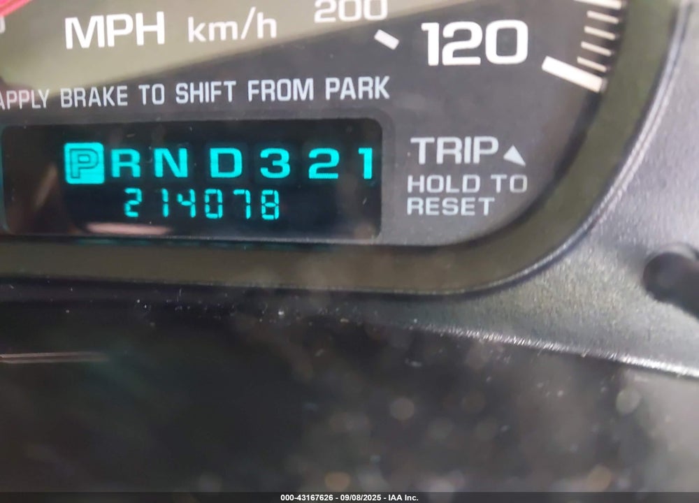 2000 CHEVROLET IMPALA VIN: 2G1WF55K9Y9187720