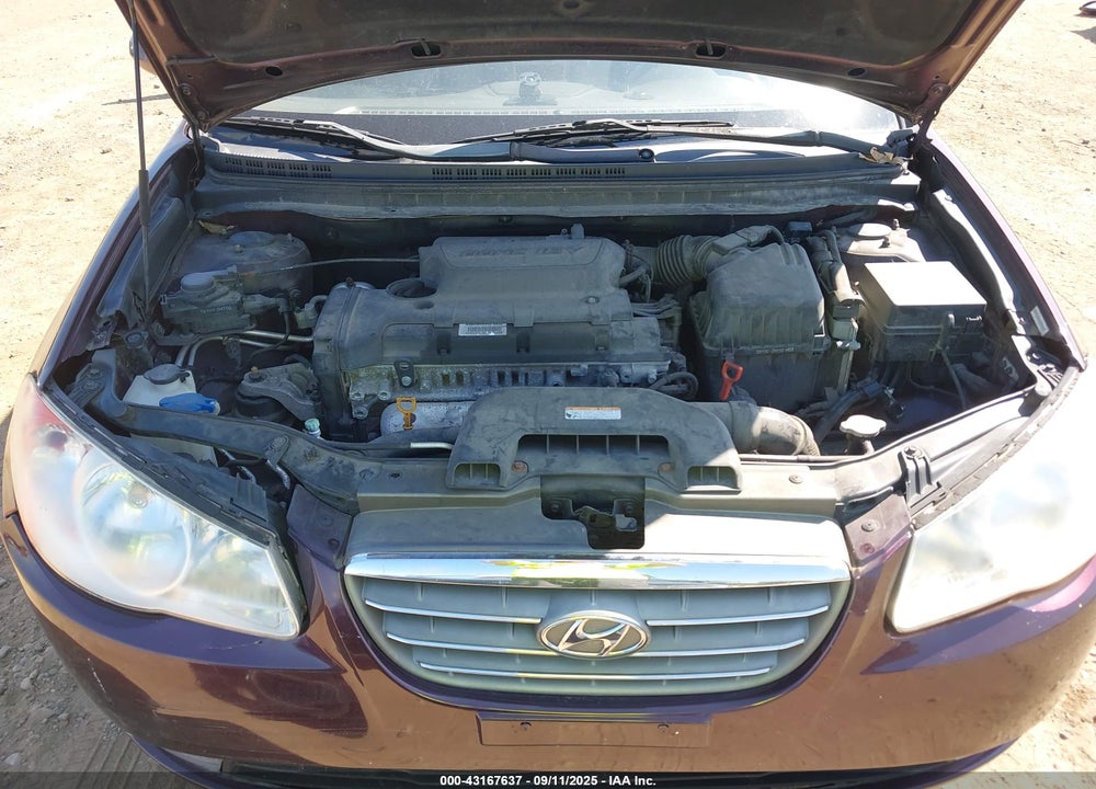 2009 HYUNDAI ELANTRA VIN: KMHDU46D99U809408