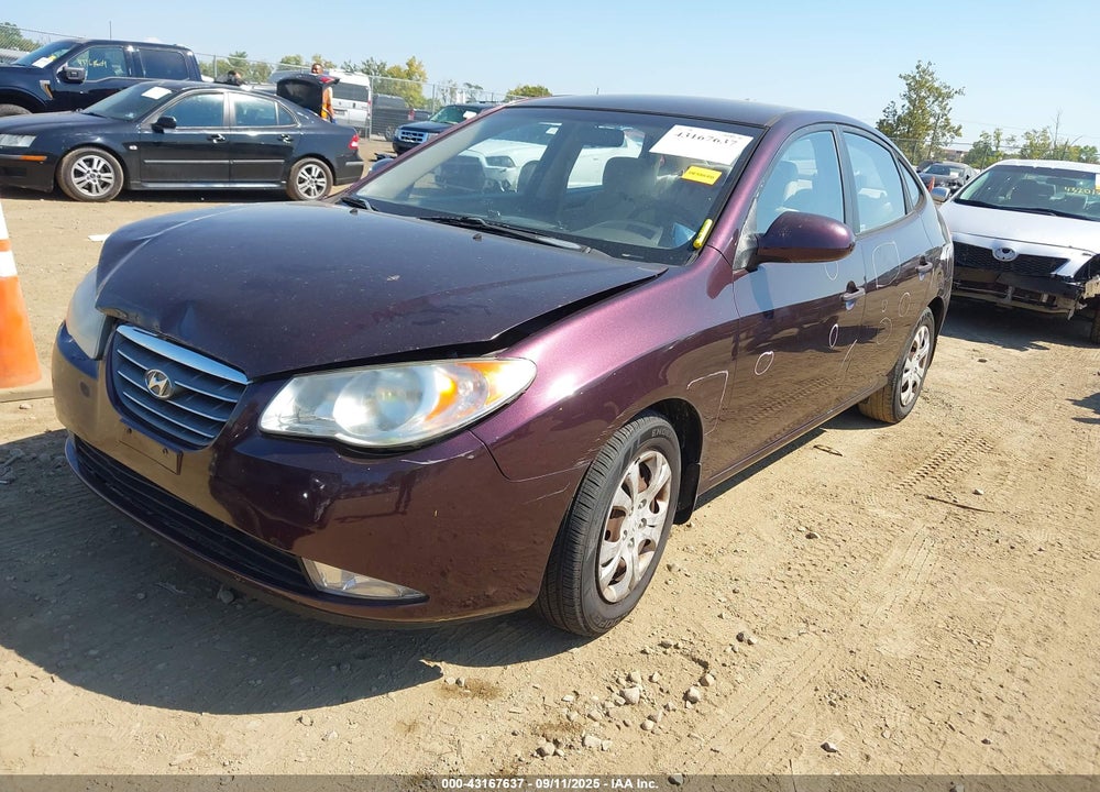 2009 HYUNDAI ELANTRA VIN: KMHDU46D99U809408