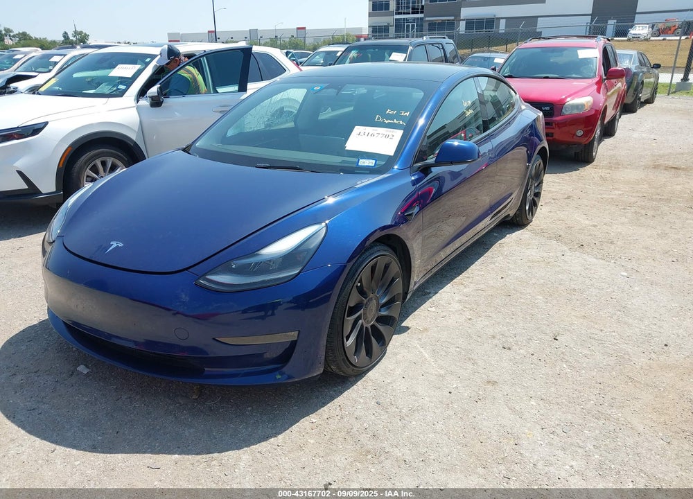 2023 TESLA MODEL 3 PERFORMANCE DUAL MOTOR ALL-WHEEL DRIVE VIN: 5YJ3E1EC0PF628336