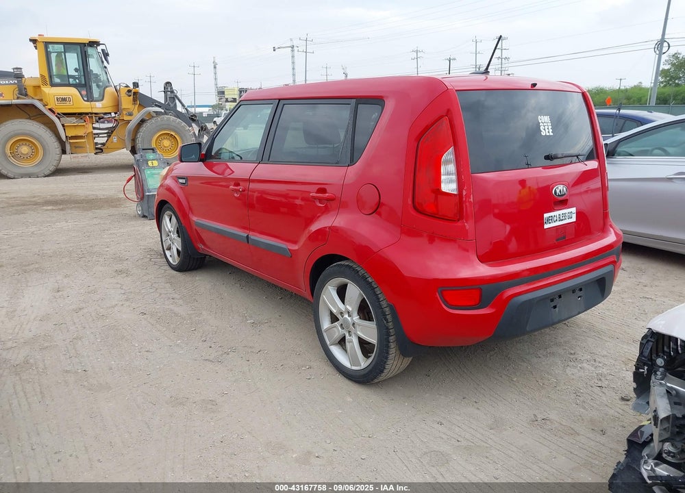 2013 KIA SOUL VIN: KNDJT2A55D7544508